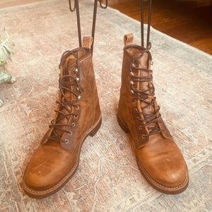 Women's Red Wing Lace Up Boots, NEW, SZ 7, MADE IN USA